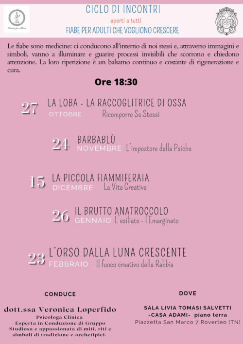 ciclo incontri fiabe
